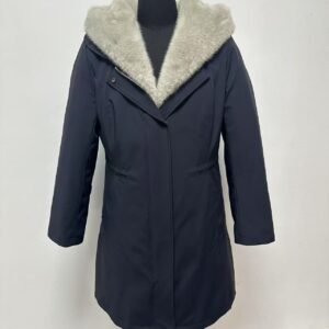 FUR-LINED CITY COAT