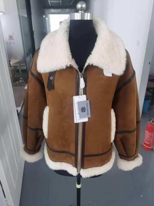 DELUXE FAUX FUR BOMBER