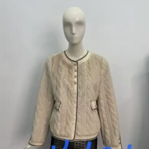 TWEED STYLE QUILTED JACKET