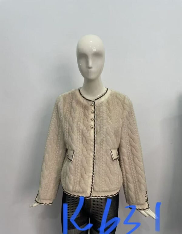 TWEED STYLE QUILTED JACKET