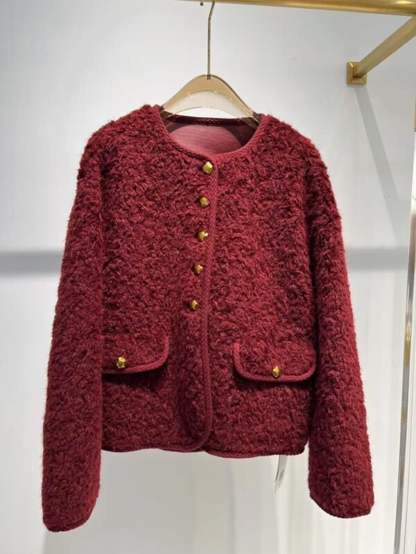 TWEED STYLE BOUCLÉ JACKET