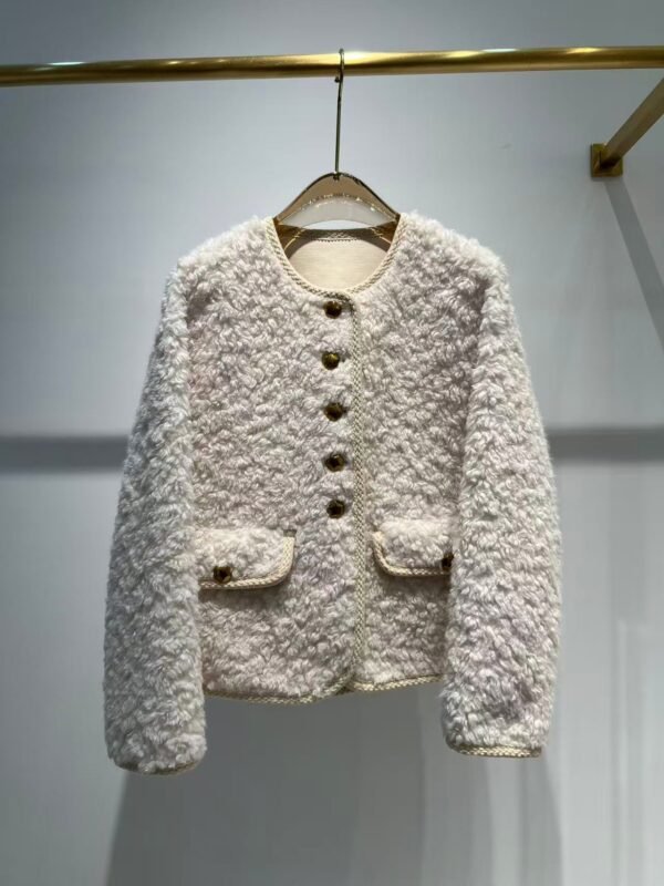 TWEED STYLE BOUCLÉ JACKET - Image 4
