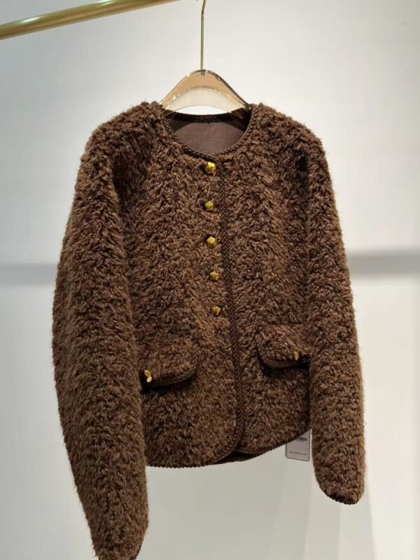 TWEED STYLE BOUCLÉ JACKET - Image 3