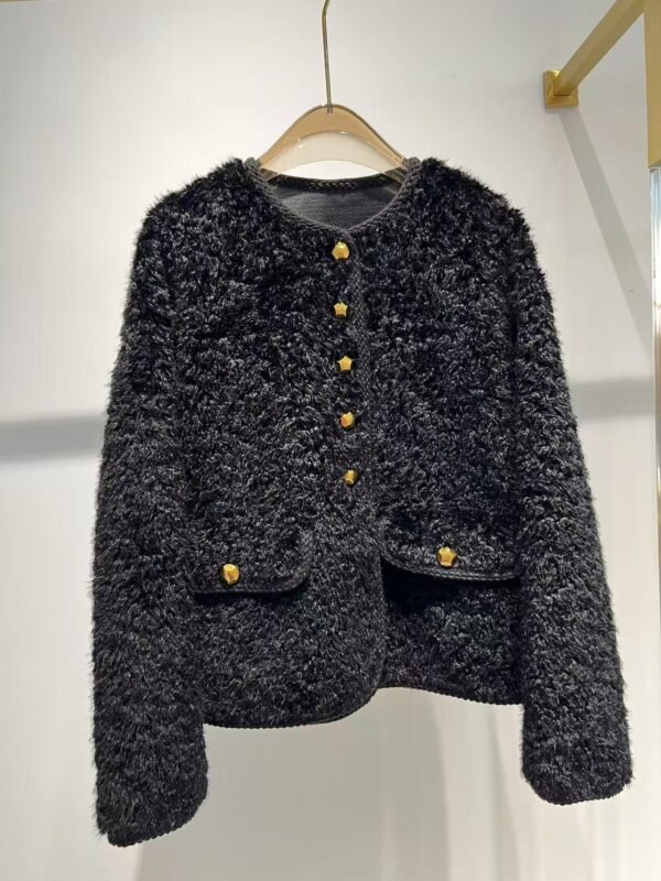 TWEED STYLE BOUCLÉ JACKET - Image 2