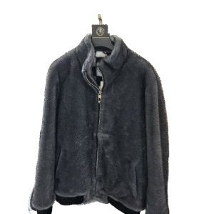 Men's/Women's Faux Fur Zip-Up Jacket